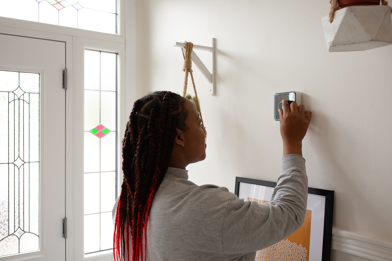 Smart meter thermostat