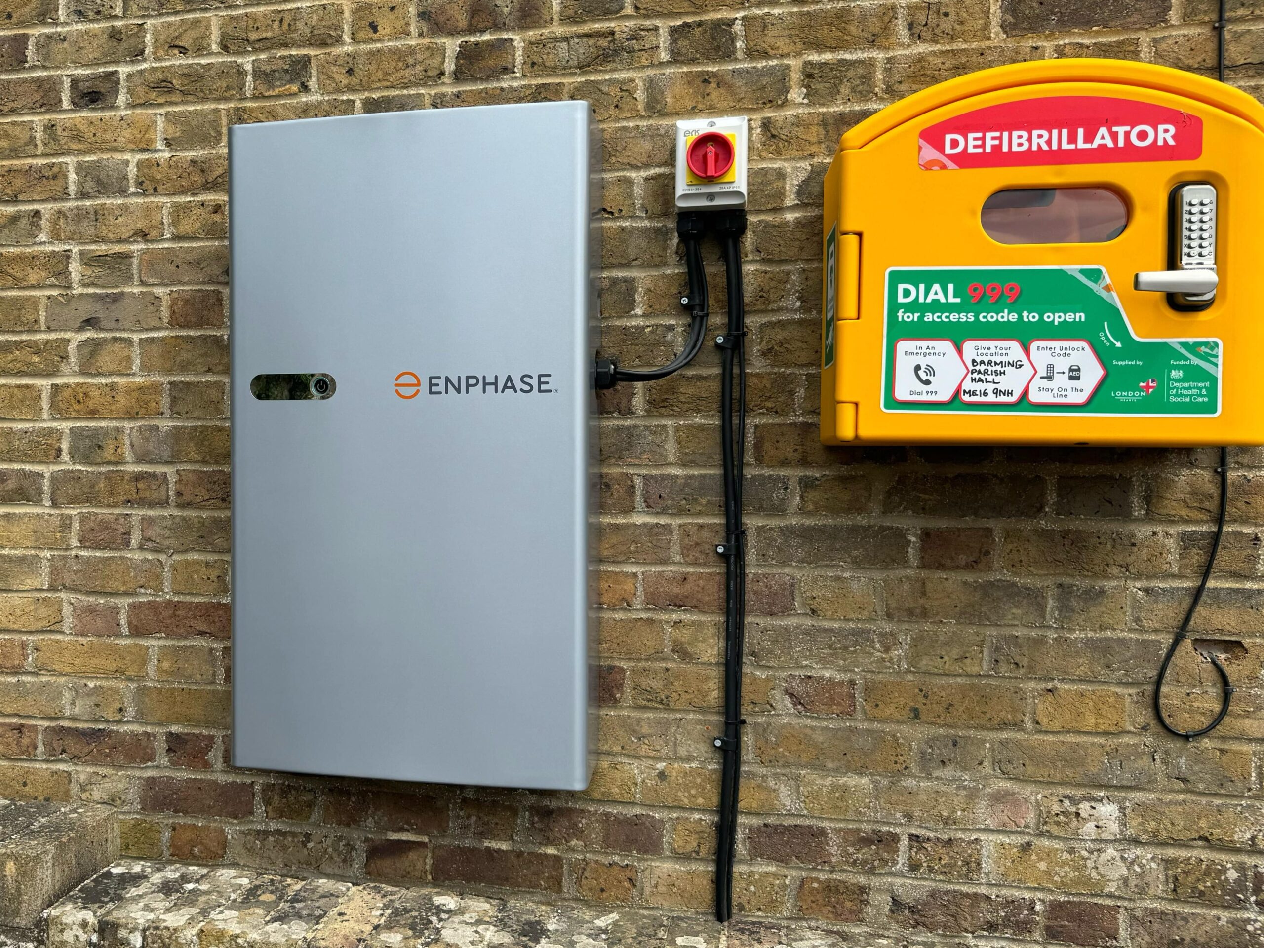 Factory solar battery