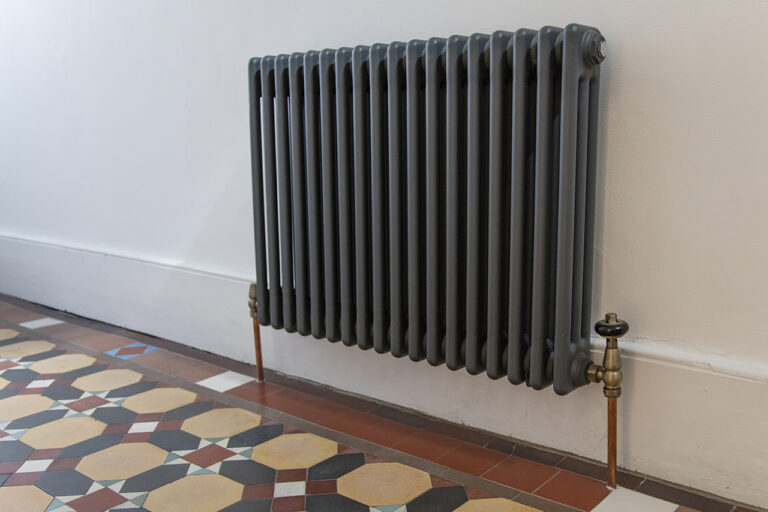 Radiator with green gas energy